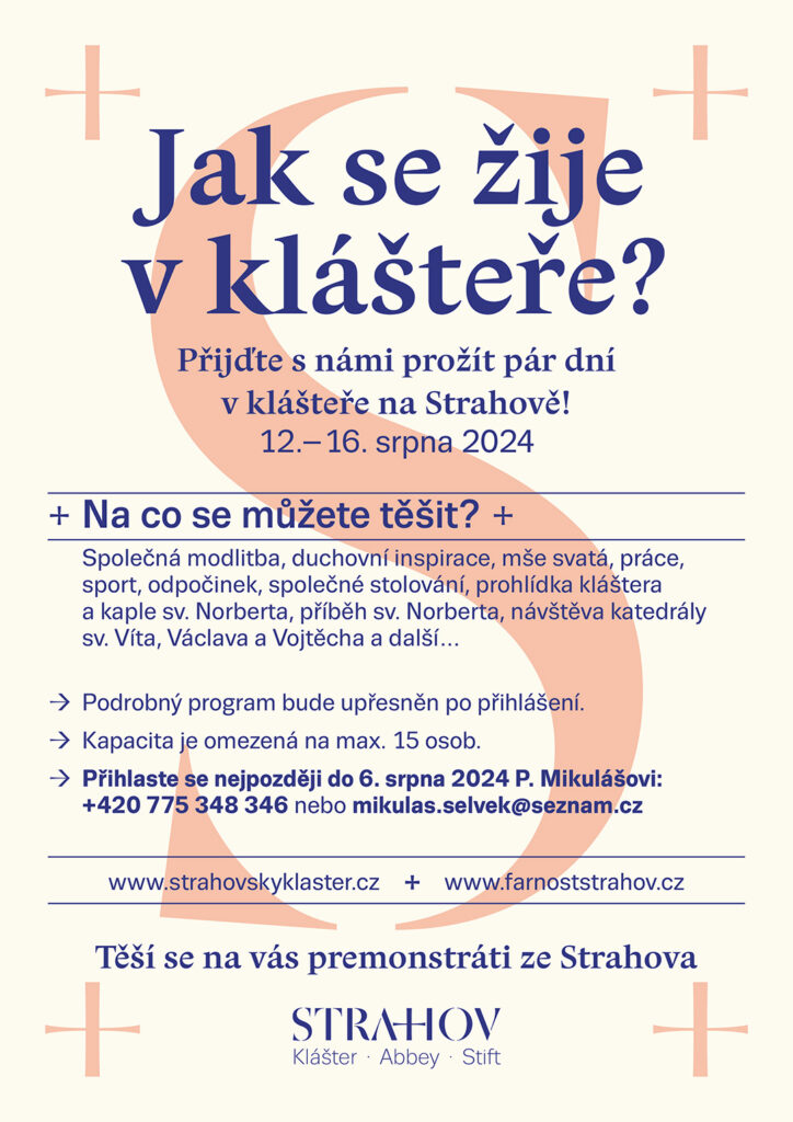 Plakát „Jak se žije v klášteře?“ 