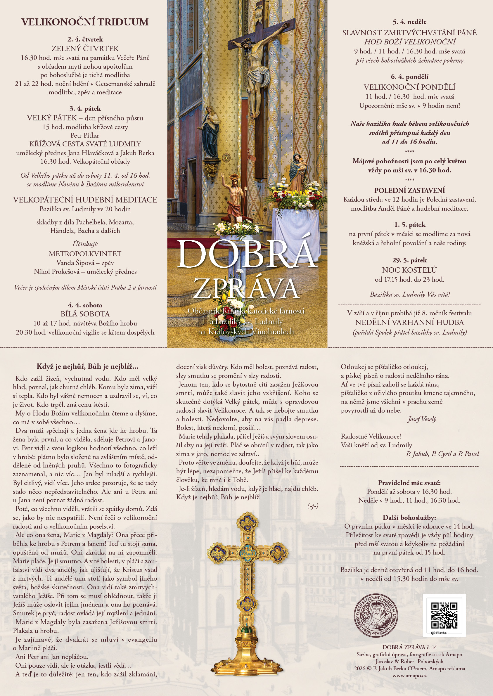 Farnost u baziliky sv. Ludmily, Praha-Vinohrady